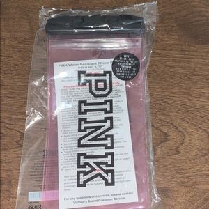 Pink Water Resistant Phone Pocket